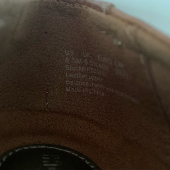 Hush Puppies Epic - Tan Leather Mary Jane Wedge - Size 8.5M - Picture 15 of 15